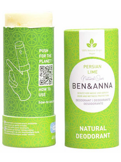 Ben & Anna Persian Lime Φυσικό Αποσμητικό Stick Χωρίς Αλουμίνιο 40gr