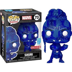 Funko Pop! Art Series Marvel Black Panther 73 Shuri With Plastic Exclusive