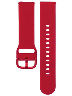 Trender TR-SP20RD Sport Λουράκι Σιλικόνης Red (Universal 20mm)