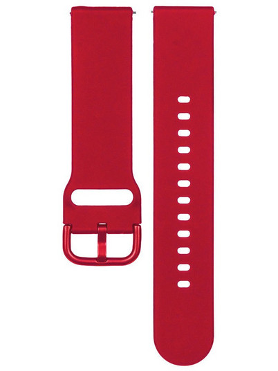 Trender TR-SP20RD Sport Λουράκι Σιλικόνης Red (Universal 20mm)