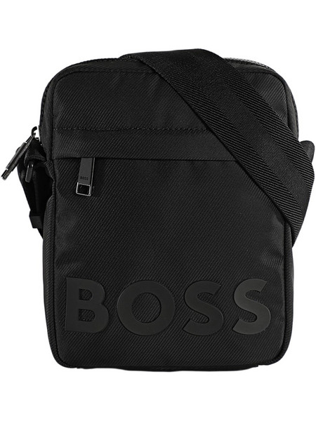 Hugo Boss Ανδρική Τσάντα Ώμου / Χιαστί Μαύρη 50490369-001