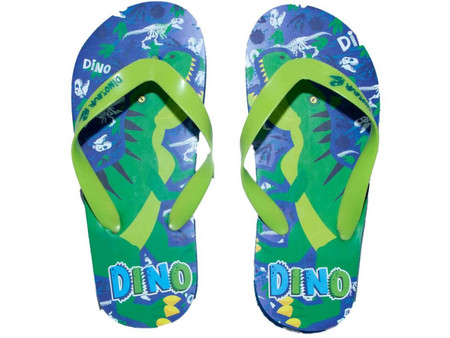 DC Disney Marvel Dinosaur Παιδικές Σαγιονάρες για Αγόρι Πράσινες S8020015S-0174