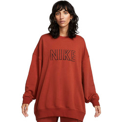 Nike Sportswear French Terry Oversized Γυναικείο Αθλητικό Φούτερ Rusted FN7694-832