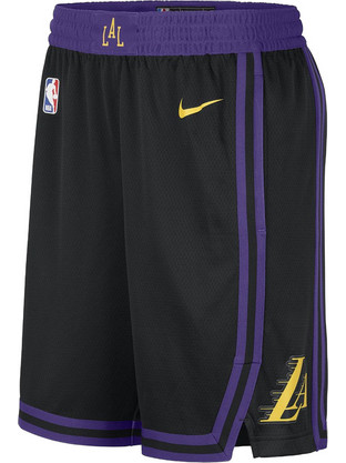 Nike NBA Los Angeles Lakers City Edition 2023/24 Αθλητικό Ανδρικό Σορτς DX8706-010
