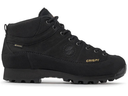 Crispi Monaco Ανδρικά Ορειβατικά Μποτάκια Αδιάβροχα Gore-Tex Μαύρα 5600-9900