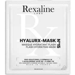 Rexaline Hyalurx-Mask Flash Μάσκα Προσώπου για Ενυδάτωση με Υαλουρονικό 20ml