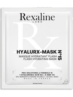 Rexaline Hyalurx-Mask Flash Μάσκα Προσώπου για Ενυδάτωση με Υαλουρονικό 20ml