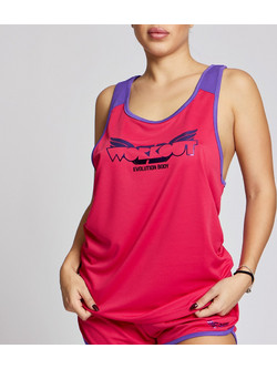Evolution Body Γυναικείο Αθλητικό T-Shirt Φούξια 2572