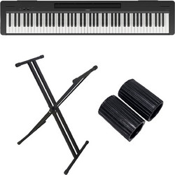Yamaha P-145B Standard Βundle I Ηλεκτρικό Πιάνο Stage με 88 Βαρυκεντρισμένα Πλήκτρα Black