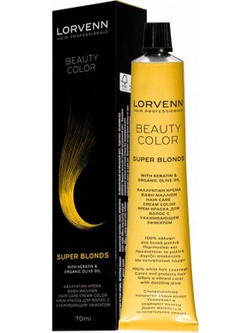 Lorvenn Beauty Color 12.92 Extra Blond Πλατινέ Ιριζέ Μόνιμη Βαφή Μαλλιών 70ml