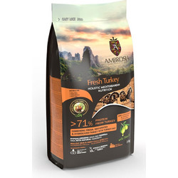 Ambrosia Heritage Grain Free Senior Light & Sterilised with Fresh Turkey 5kg
