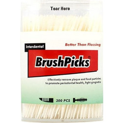 Natural Products Brushpicks Οδοντογλυφίδες 300τμχ