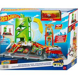 Mattel Hot Wheels City Super Recharge Fuel Station HTN79