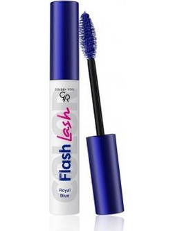Golden Rose Flash Lash Colored 04 Royal Blue Mascara για Μήκος & Καμπύλη 9ml