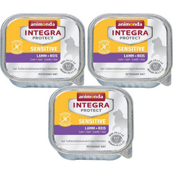 Animonda Integra Protect Sensitive Adult with Lamb & Rice 3x100gr