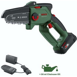 Bosch 18V-15-7 Κλαδευτικό Αλυσοπρίονο Μπαταρίας 18V 1.7kg με Λάμα 13cm