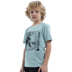District75 Παιδικό T-Shirt Κοντομάνικο Βεραμάν 124KBSS-072-0C8