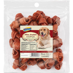 Hilton Knotted Bones with Lamb 6cm 500gr