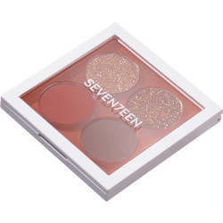 Seventeen Vibrant Eyes Quad 06 Warm Sunset Παλέτα Σκιών