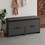 Megapap Cove Παπουτσοθήκη Σκαμπό Ξύλινη M106xΠ34xY51.5cm GP037-0204,2
