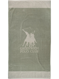 Greenwich Polo Club 3888 Πετσέτα Θαλάσσης Χακί 90x170cm