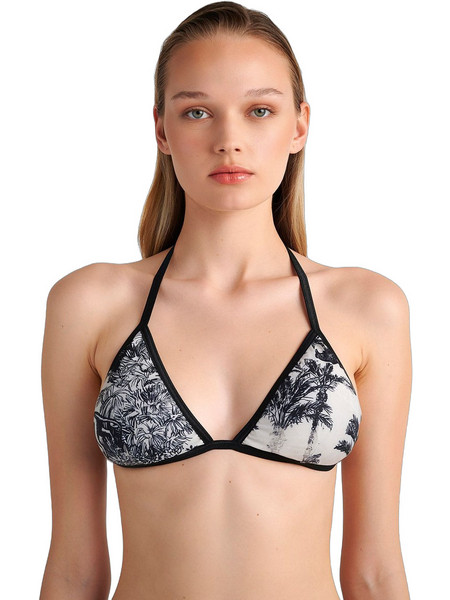 Sugarfree Bikini Top Τριγωνάκι Μαύρο Λευκό 24801111-102