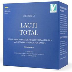 Nordbo LactiTotal Πρεβιοτικά 60 Κάψουλες