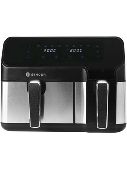 Singer AF-4630 Air Fryer 8.6lt με Διπλό Κάδο