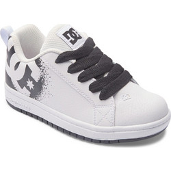 DC Court Craffik Παιδικά Sneakers Λευκά ADBS100207-BST