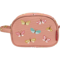 A Little Lovely Company Butterflies Παιδικό Νεσεσέρ Ταξιδίου 20.5x9.5x14cm Ροζ