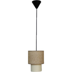 Heronia Lighting Κρεμαστό Φωτιστικό Οροφής Μονόφωτο E27 Καφέ 14-0281