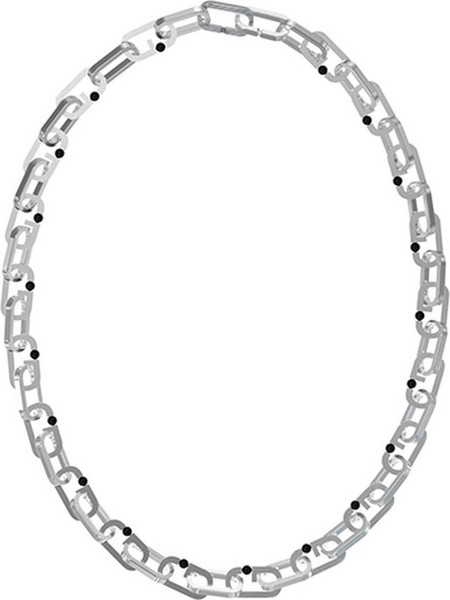 Guess Ανδρικό Κολιέ Αλυσίδα από Ατσάλι Ασημί UMN02124JWSTT