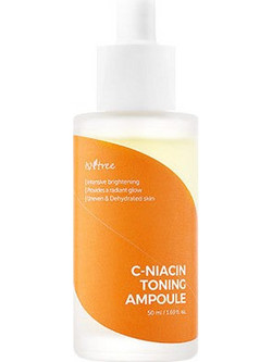 Isntree C-Niacin Toning Ενυδατικό Serum Προσώπου για Λάμψη με Βιταμίνη C Βιταμίνη E Υαλουρονικό Αλόη & Νιασιναμίδη 50ml