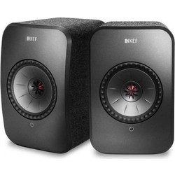 KEF LSX Αυτοενισχυόμενα Ηχεία 70W Μαύρα (Ζεύγος)