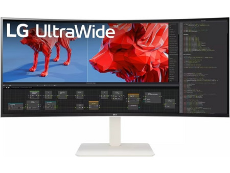 LG 38WR85QC-W Ultrawide IPS HDR Curved Gaming Monitor 37.5" 3840x1600 QHD 144Hz 1ms