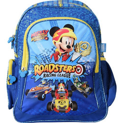 SunCe Mickey Mouse Σχολική Τσάντα Πλάτης Δημοτικού Μπλε FK100217