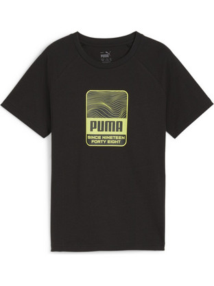 Puma Παιδικό T-Shirt Κοντομάνικο Μαύρο 679206-01