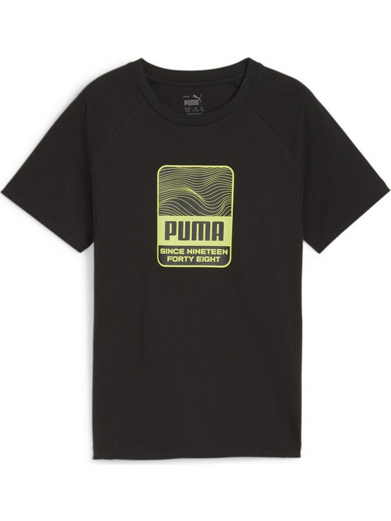 Puma Παιδικό T-Shirt Κοντομάνικο Μαύρο 679206-01