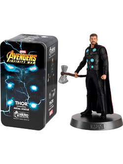 Eaglemoss Marvel Avengers Infinity War Heavyweights Thor 10cm