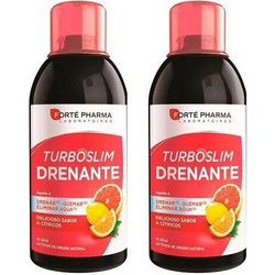 Forte Pharma Turboslim Drink Citrus Fruit Συμπλήρωμα Διατροφής 2x500ml
