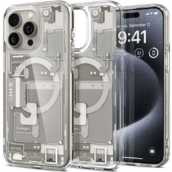 Spigen Ultra Hybrid MagFit Back Cover Zero One Natural (iPhone 15 Pro)
