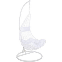 HomeMarkt Millie Κρεμαστή Κούνια Μεταλλική Λευκή HM5996.03