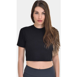 Target Γυναικείο Αθλητικό Crop Top Μαύρο S24/66408-10