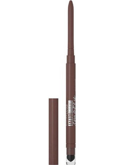 Maybelline Tattoo Liner Smokey Gel 040 Smokey Brown Μολύβι Ματιών Αδιάβροχο Μηχανικό 1.3gr