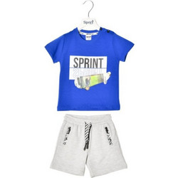 Sprint Παιδικό Σετ για Αγόρι Καλοκαιρινό Royal Blue Γκρι 222-1044-S303