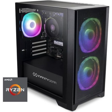 Infinity Gear Core R7 AI Rev.2 (Ryzen 5-8600G/16GB/1TB SSD/Radeon 700M ...