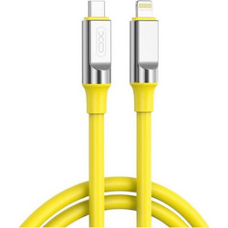 XO NB-Q252A USB-C to Lightning Cable 27W 1m Yellow XO-NB252Α