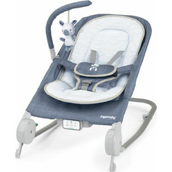Ingenuity Happy Belly Rock-to Relax Μωρού με Μουσική Γκρι