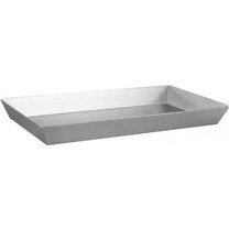 Ready.gr Αλουμίνιο Ταψί Φούρνου Αλουμινίου 32x17x4cm AL-SKF-32X17X4AL