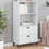 vidaXL Viken Βιβλιοθήκη 60x35x123cm 374947
